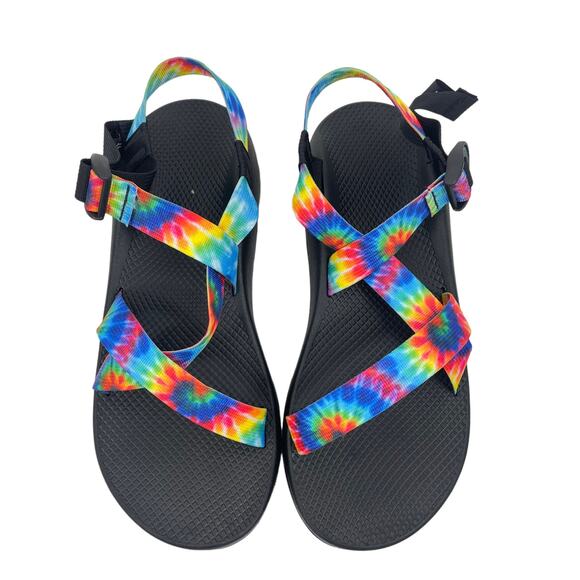 Chaco Z/1 Classic Tie Dye Sandals Adjustable Z Strap Men Size 13 - Picture 2 of 10